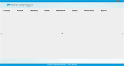 Desktop Screenshot of masterdiagnostica.com